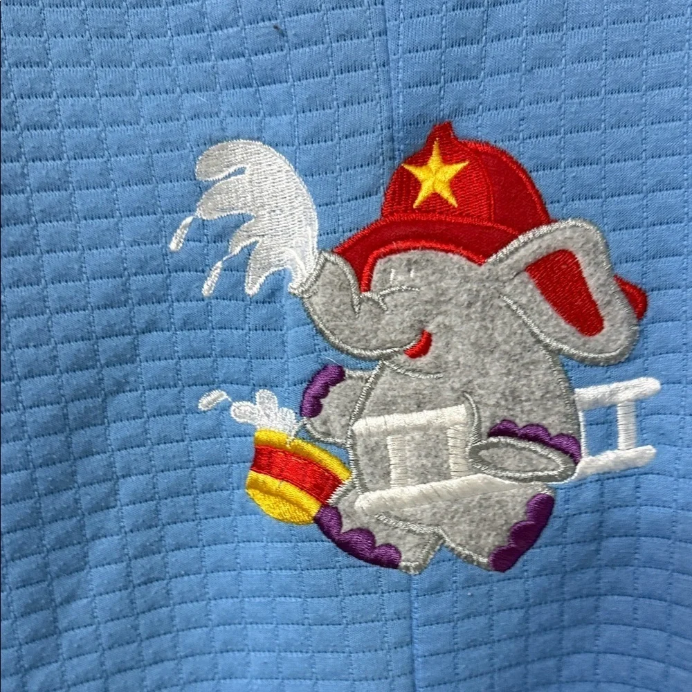Blue Elephant Kids One Piece 90’s